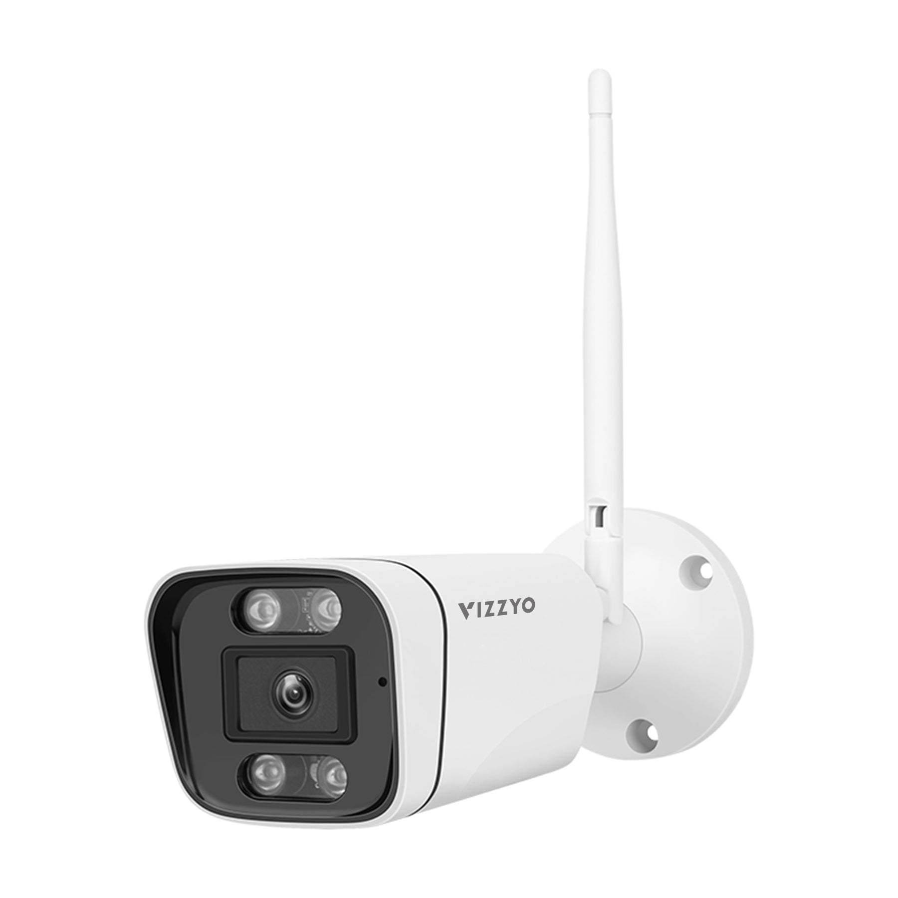Cameră Supraveghere Bullet WiFi Vizzyo Bullet One, 5MP, Zoom 5X, IR 30m, Audio Bidirecțional, Detecție Mișcare, HDR, ISP, Slot SD 256GB, IP66, Carcasă Metalică