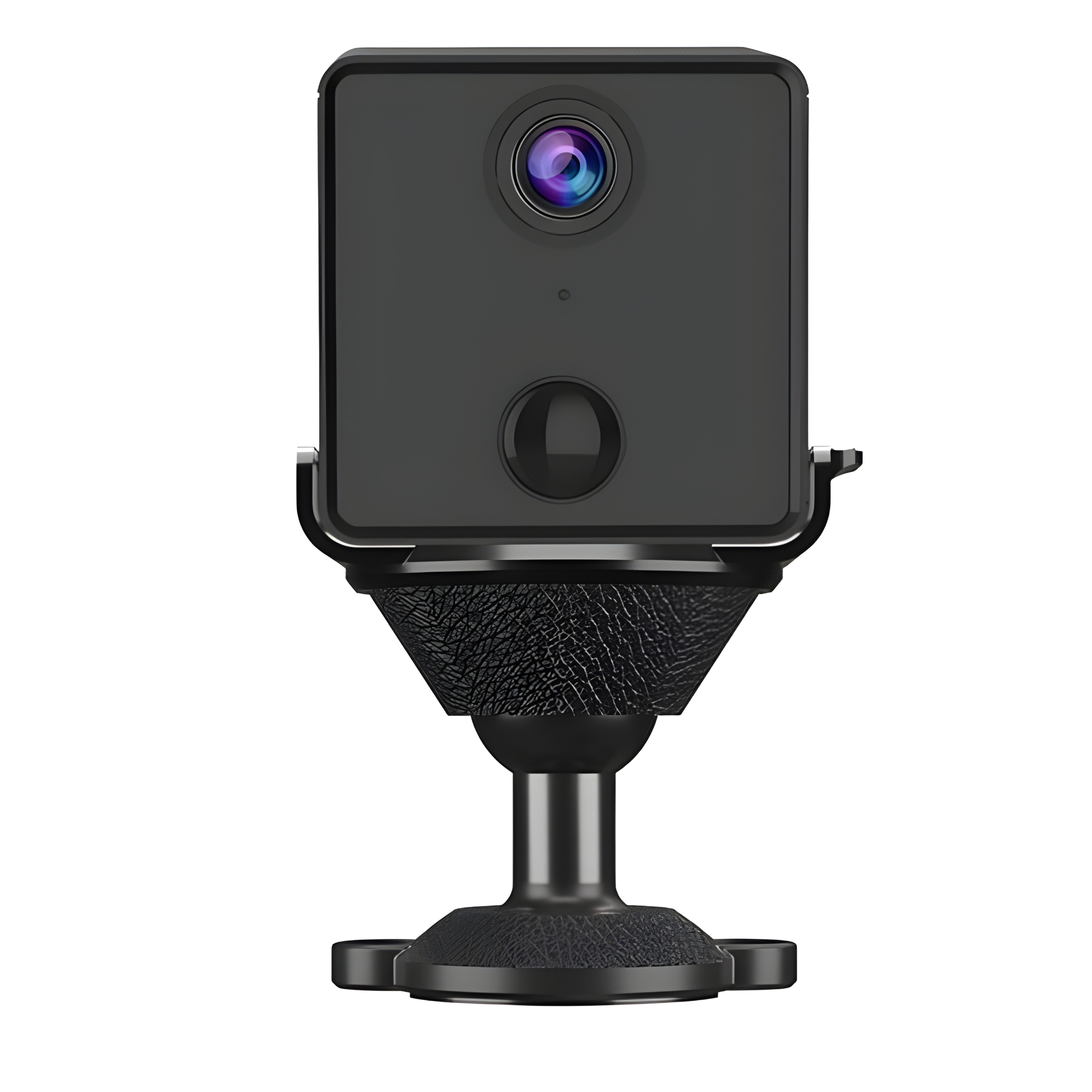 Mini Cameră WiFi Vizzyo Micro Ghost, Ultra-Compactă, 4MP, Baterie 1500mAh, Unghi 145°, Senzor PIR, Mod DV Inregistrare Locala & Hotspot, Detecție Persoane, Night Vision IR 940 nm Invizibil, Audio Bidirecțional, Cloud Gratuit, Aplicația O-KAM Pro, SD 256GB