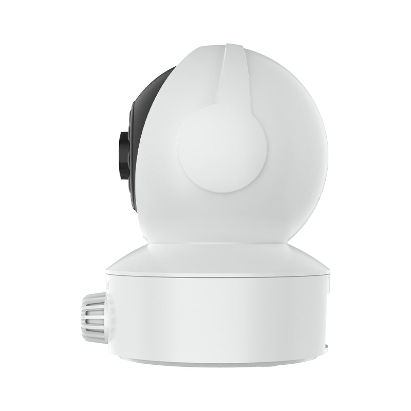 Cameră Supraveghere WiFi Vizzyo Sense, cu Senzor Fum + Gaze, 5MP, Detecție Umană cu Urmărire Automată, Viziune Nocturnă Color, Acoperire Panoramică 360°, Audio Bidirecțional, Alerte Instant, Control din Aplicație, HDR, ISP, SD 256GB