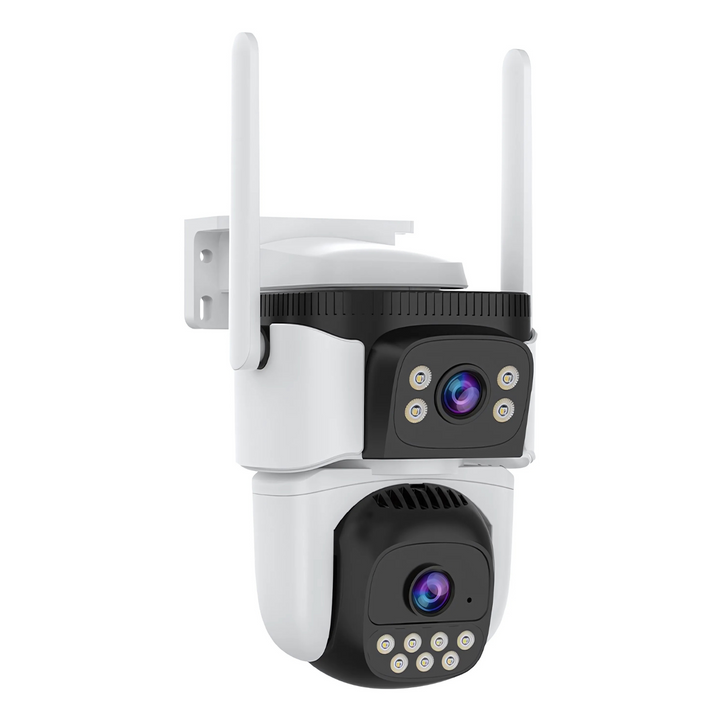 Cameră Supraveghere Dublă WiFi Vizzyo Dual Defender