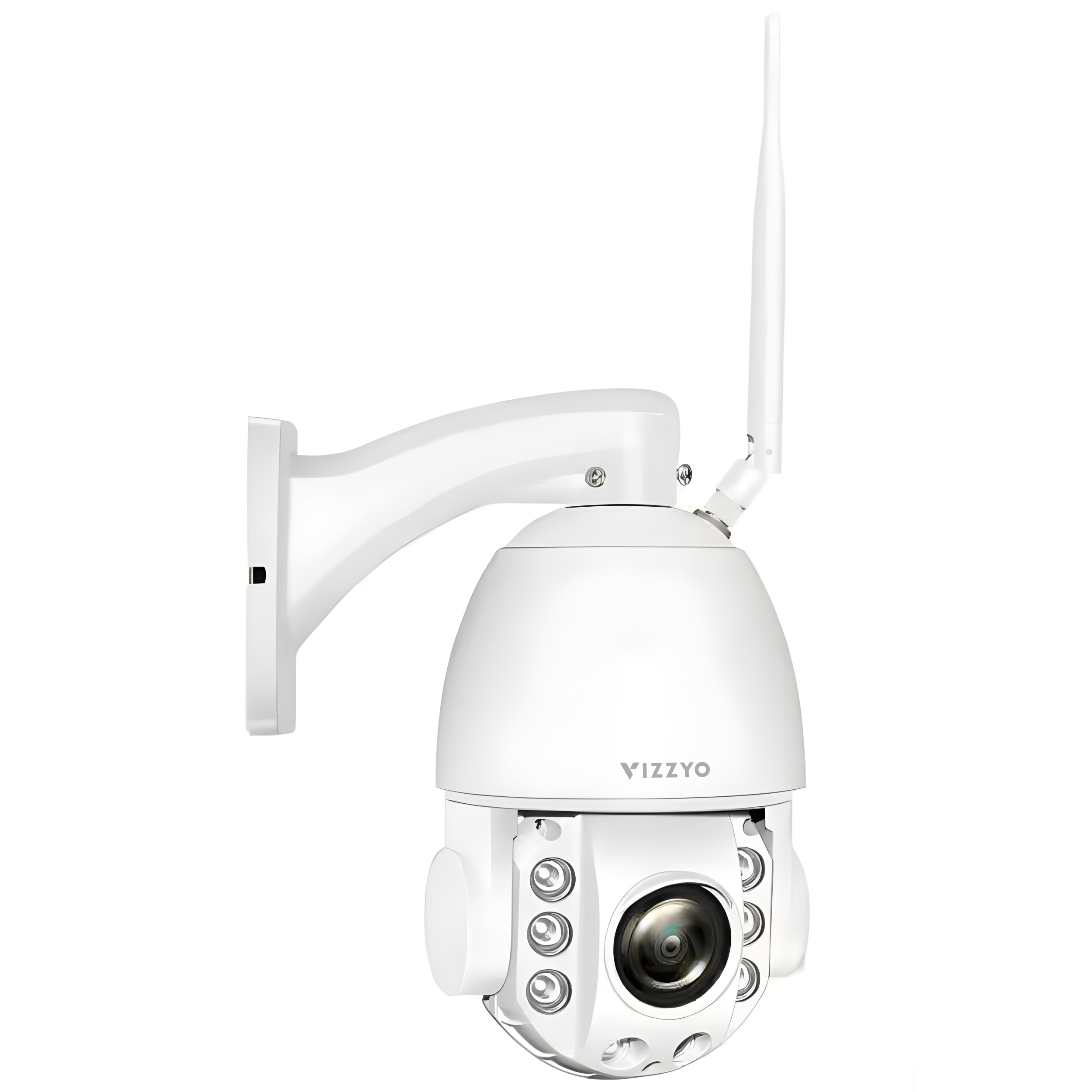 Cameră Supraveghere WiFi Vizzyo Apex Pro, 8MP, Ultra HD 3840x2160, Zoom Optic 36X până la 500M, Mod Noapte Color & IR 150M, Detecție Persoane + Urmărire Automată, Audio Bidirecțional, Aplicatie iCsee, IP66, SD 128GB