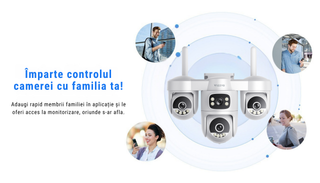 Cameră Supraveghere WiFi VIZZYO Atlas 4