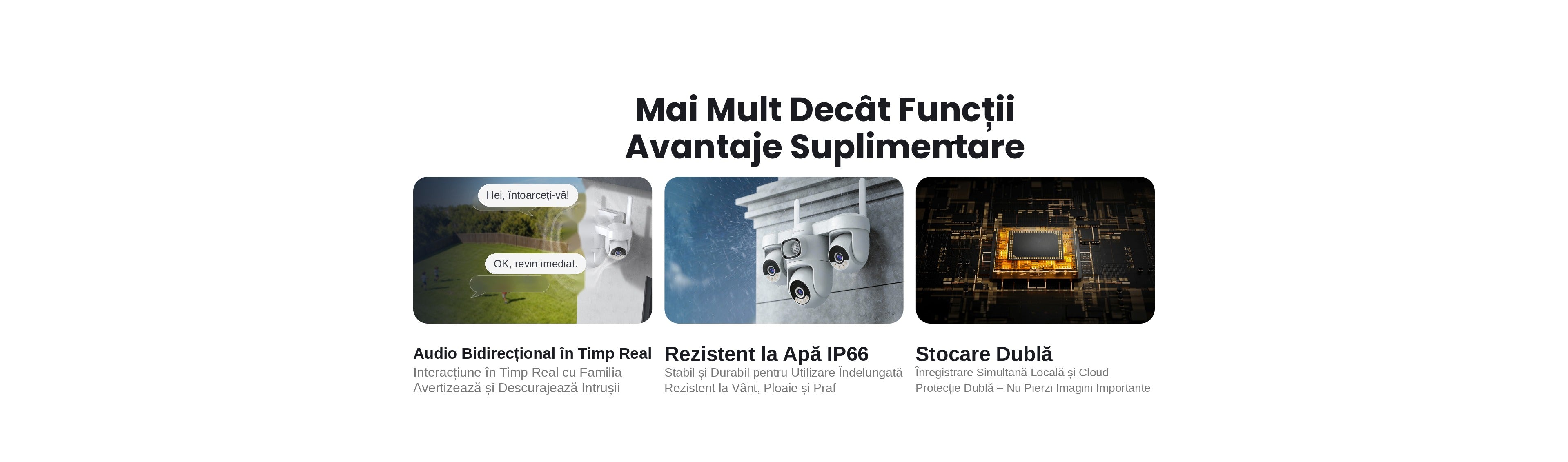 Vizzyo Atlas 3 – avantaje suplimentare