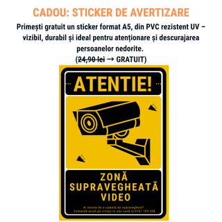 Cameră Supraveghere WiFi VIZZYO Atlas 4