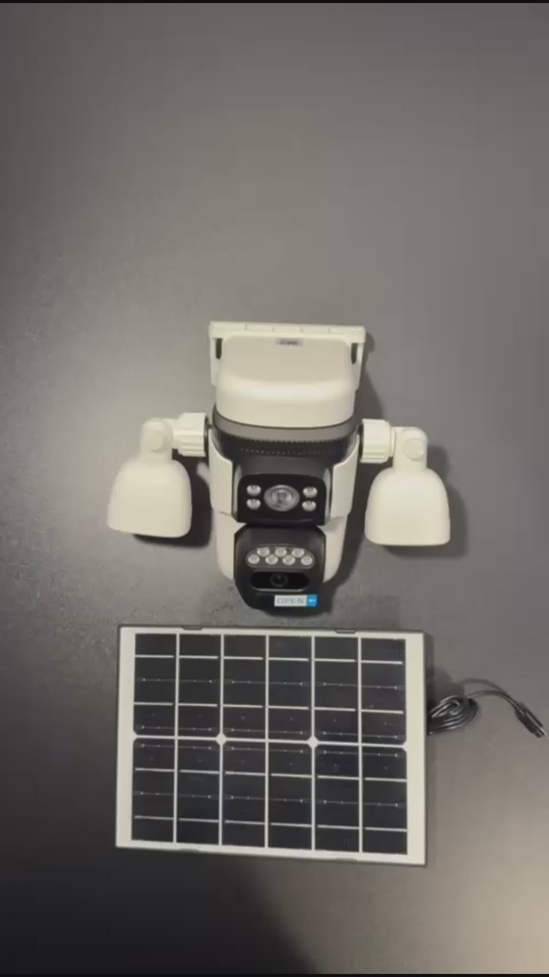 Cameră Supraveghere 4G Solară cu Cartelă SIM Vizzyo Ultra Defender