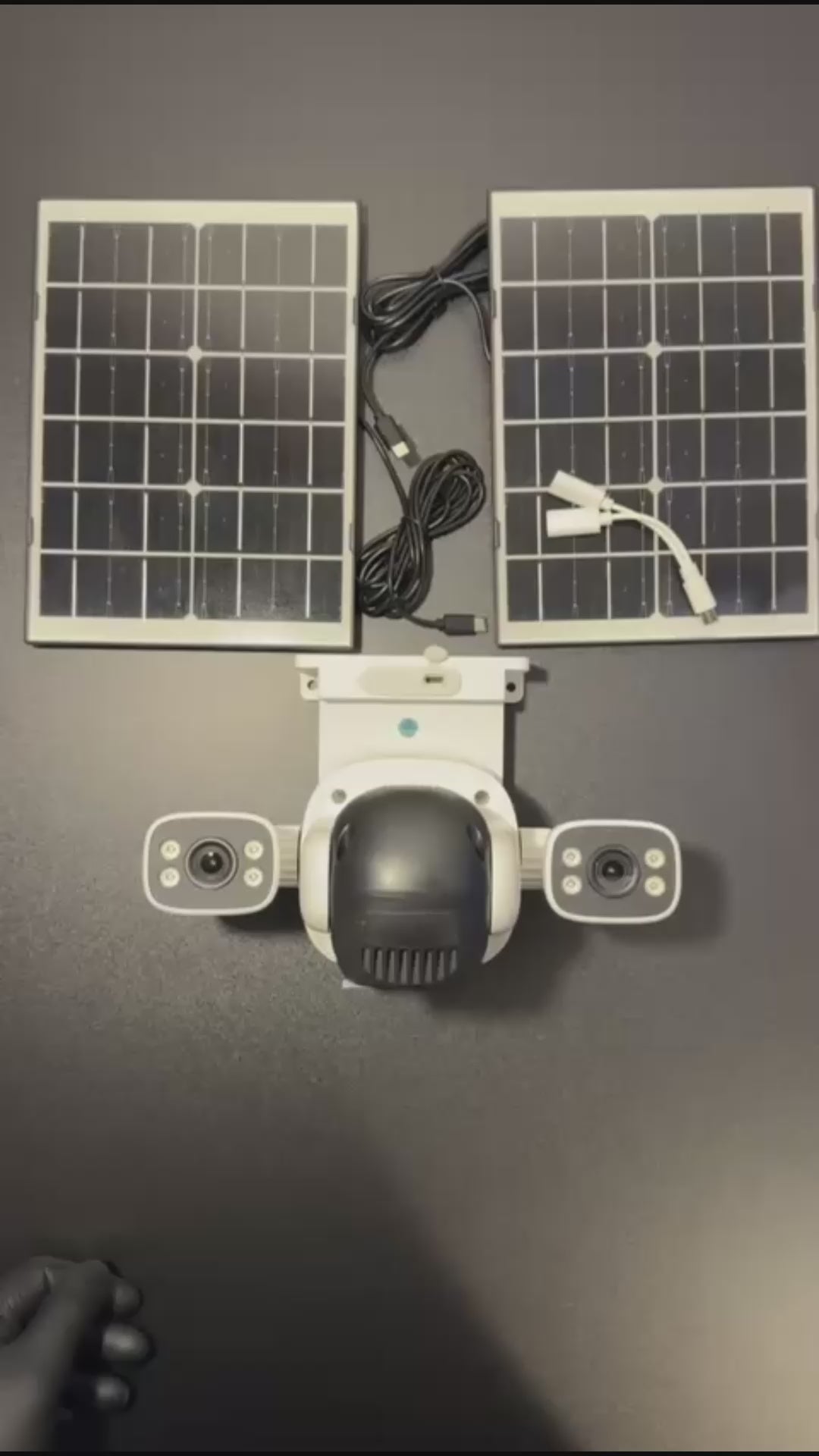 セキュリティ wakare502 Cameră Supraveghere WIFI Solară Vizzyo Ultra Defender WS2, 2