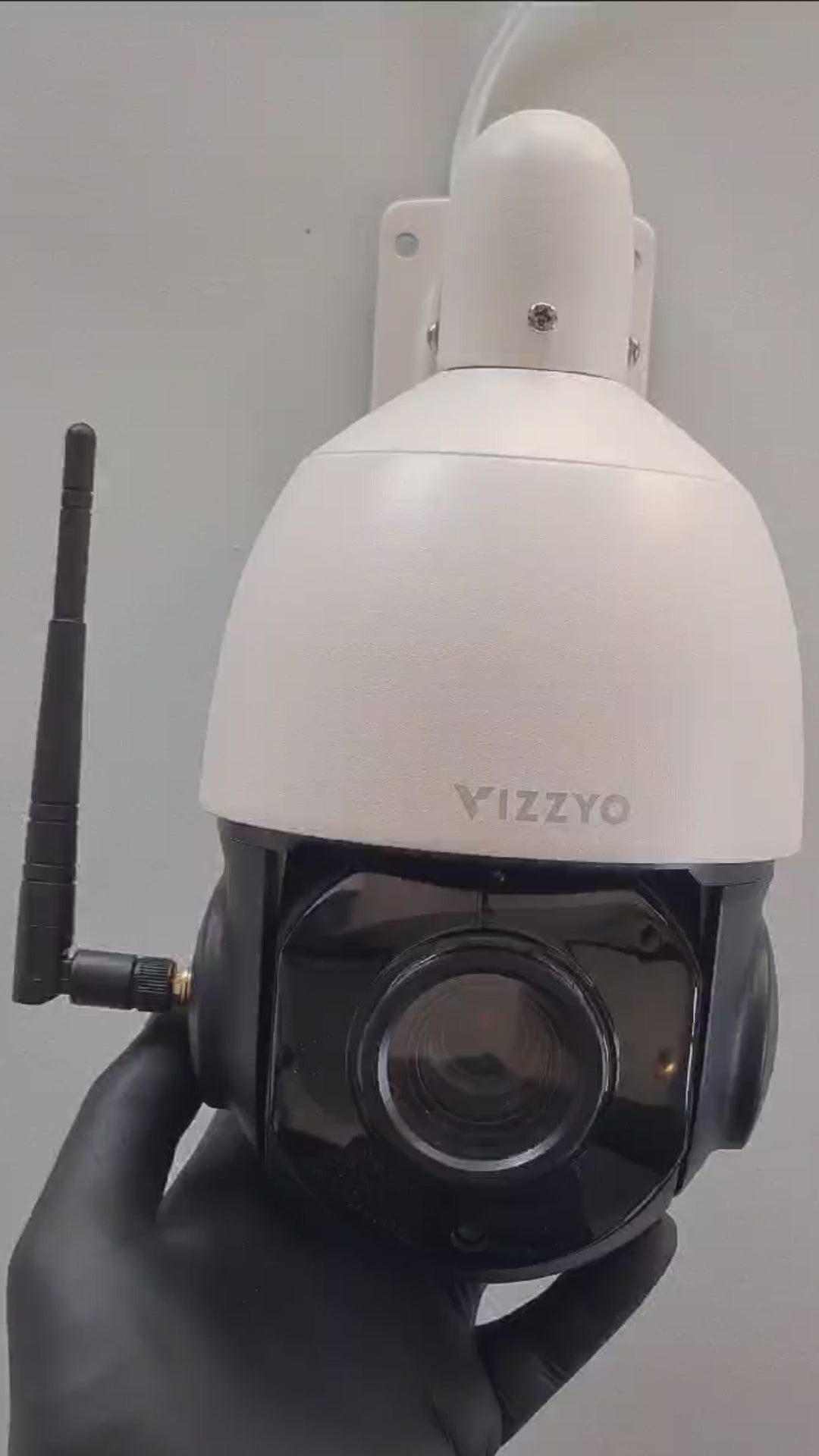 Cameră Supraveghere WiFi/LAN/POE Vizzyo Supreme Pro, 8MP, Zoom