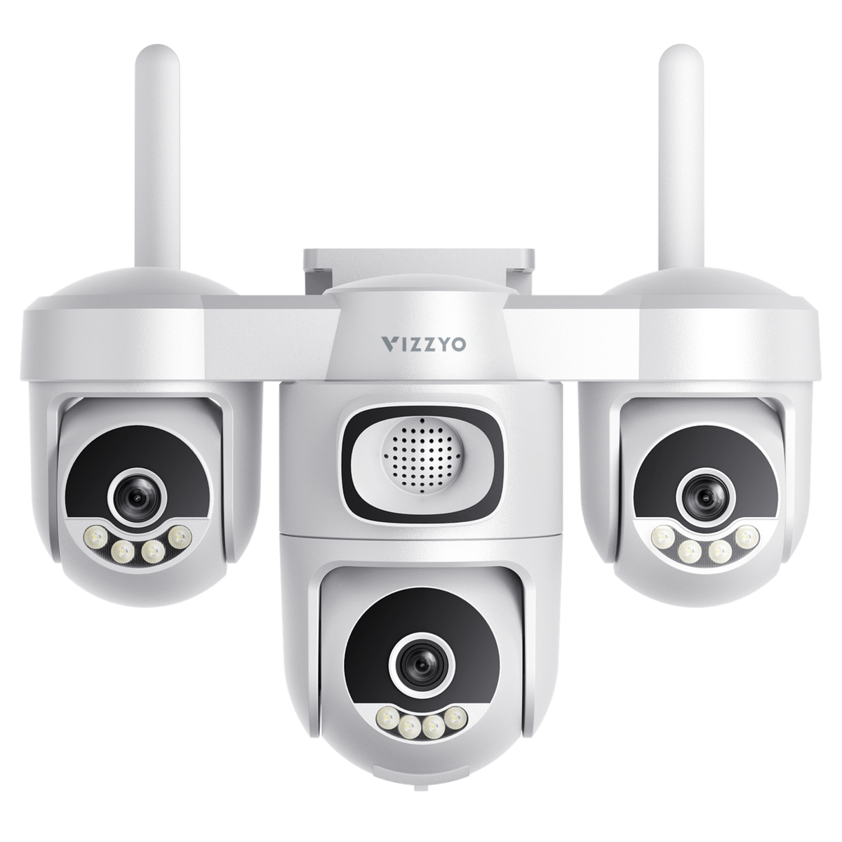 Cameră Supraveghere Triplă WiFi Vizzyo Atlas 3